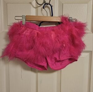 Feather shorts